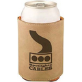 Light Brown Leatherette Beverage Holder